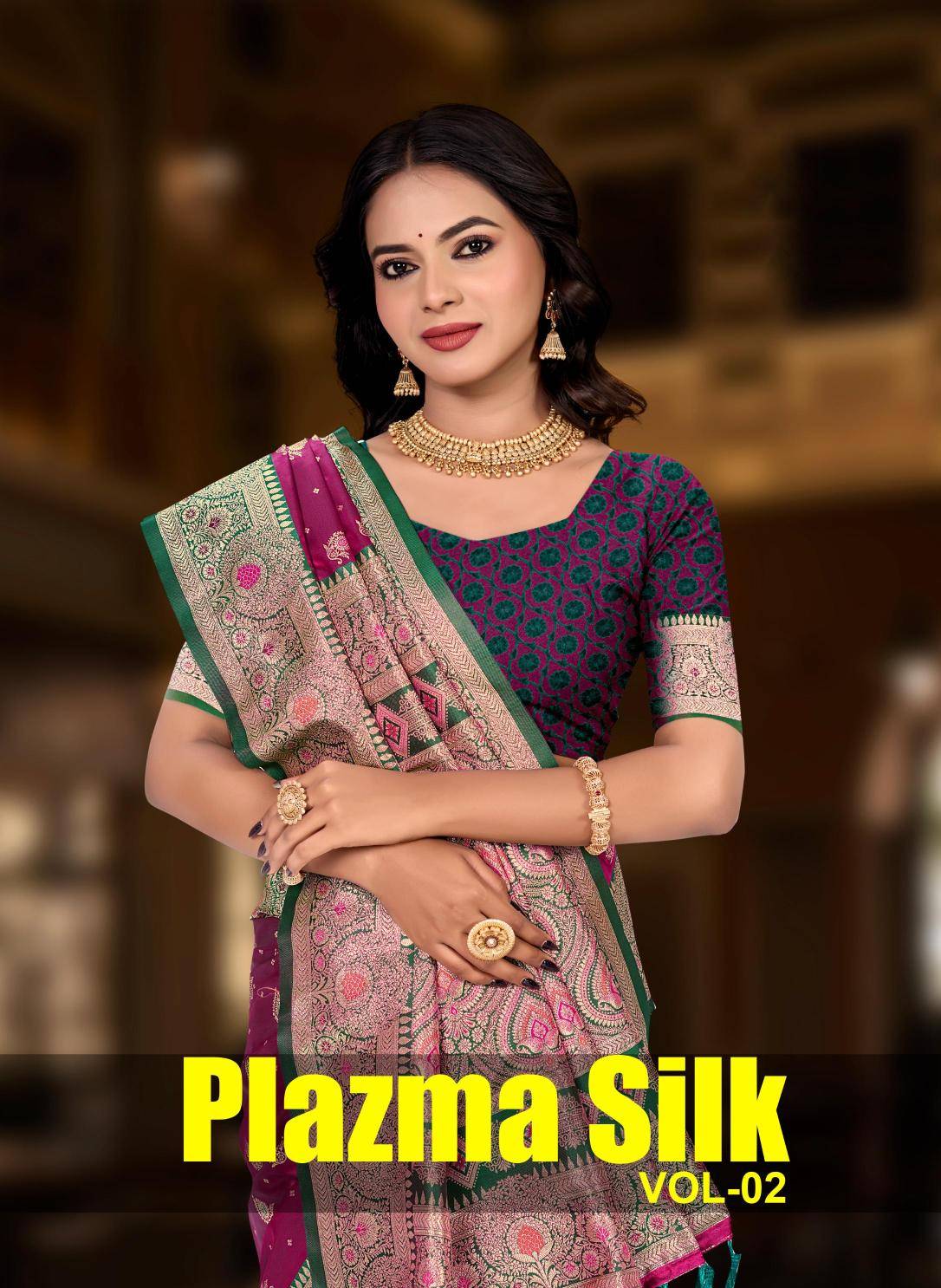 Bunawat - Plazma Silk Vol-02 Best saree shops in Pune